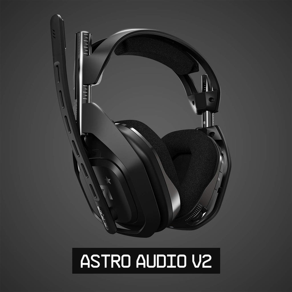 ASTRO Gaming A50 Wireless Headset + Base Station Gen 4 - Compatible With PS5, PS4, PC, Mac - Black/Silver - End of life model