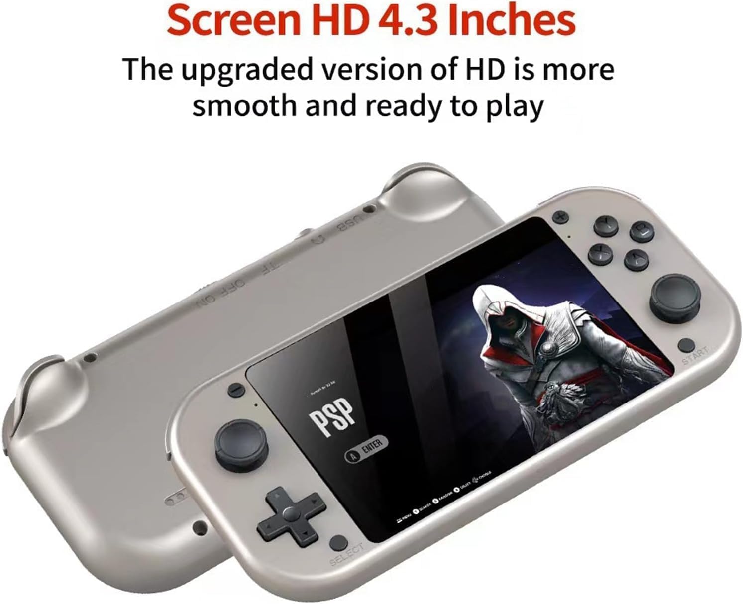 Neo Classic M17 Retro Game Handheld Console 4.3 Inch LCD Screen 64G 20000+ Games