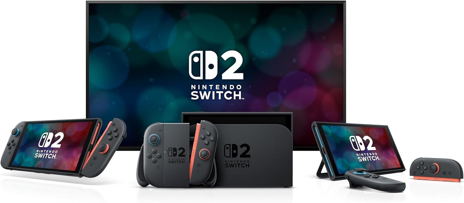 Nintendo Switch 2 Console + Mario Kart World Bundle - International Version [ New 2025 Model ]
