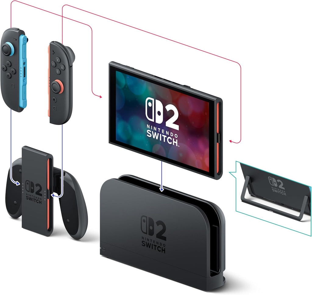 Nintendo Switch 2 Console + Mario Kart World Bundle - International Version [ New 2025 Model ]