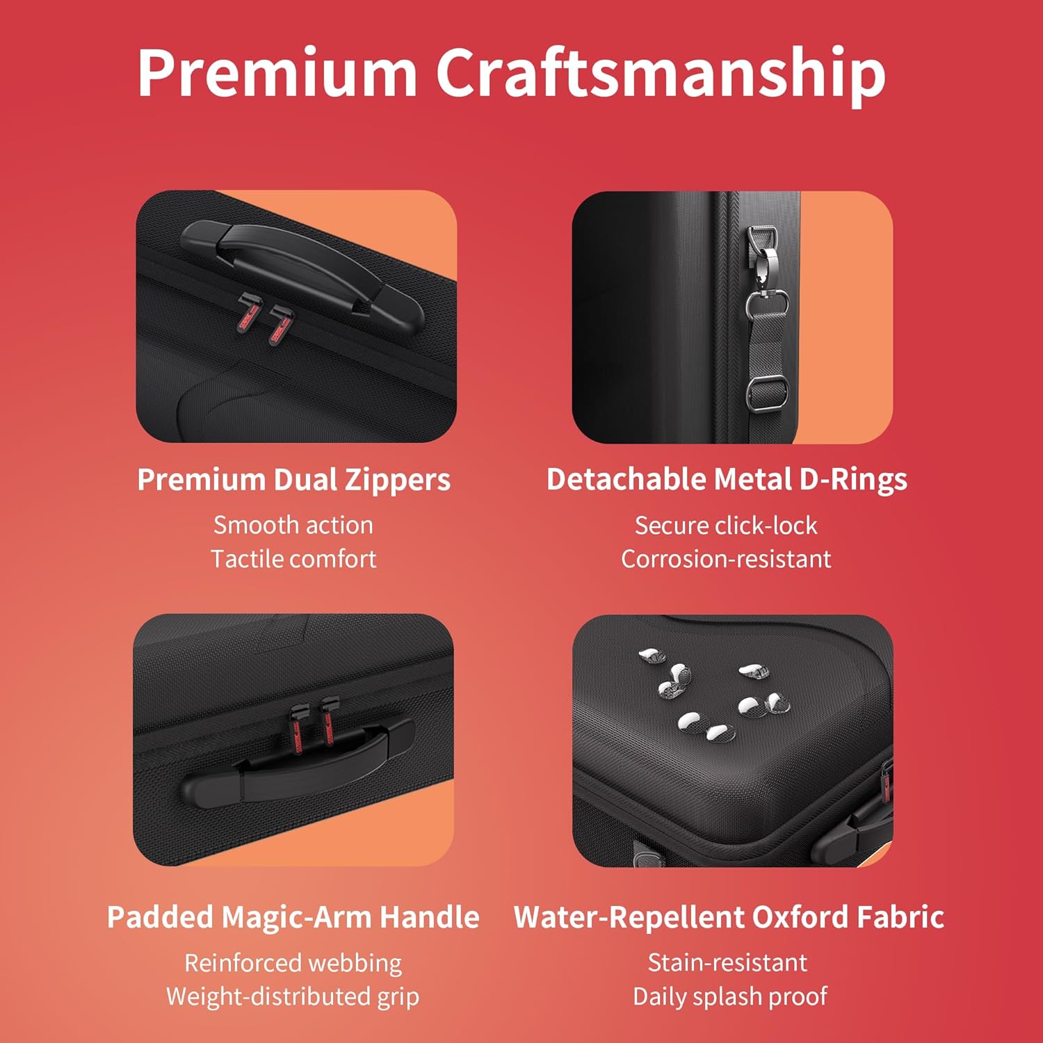 Switch 2 Carry Case Compatible with Nintendo Switch 2, with 18 Games Cartridges Waterproof and Dustproof Travel Case for Switch 2 and Switch 2 Accessories, with Handles and Shoulder Straps (Grey)