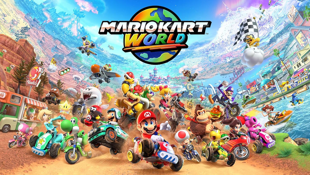 Nintendo Switch 2 Console + Mario Kart World Bundle - International Version [ New 2025 Model ]